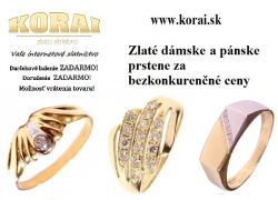 Prstene zo žltého zlata KORAI
