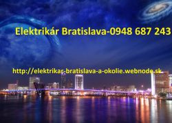 elektrikár Bratislava a okolie-NONSTOP