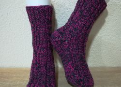 Pletene ponožky 25