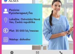 Fyzioterapeut s ubytovaním zdarma, Ostrožská Nová Ves