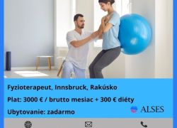 Fyzioterapeut s ubytovaním zdarma, Innsbruck
