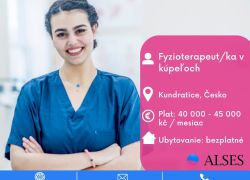 Fyzioterapeut s ubytovaním, kúpele Kundratice ČR